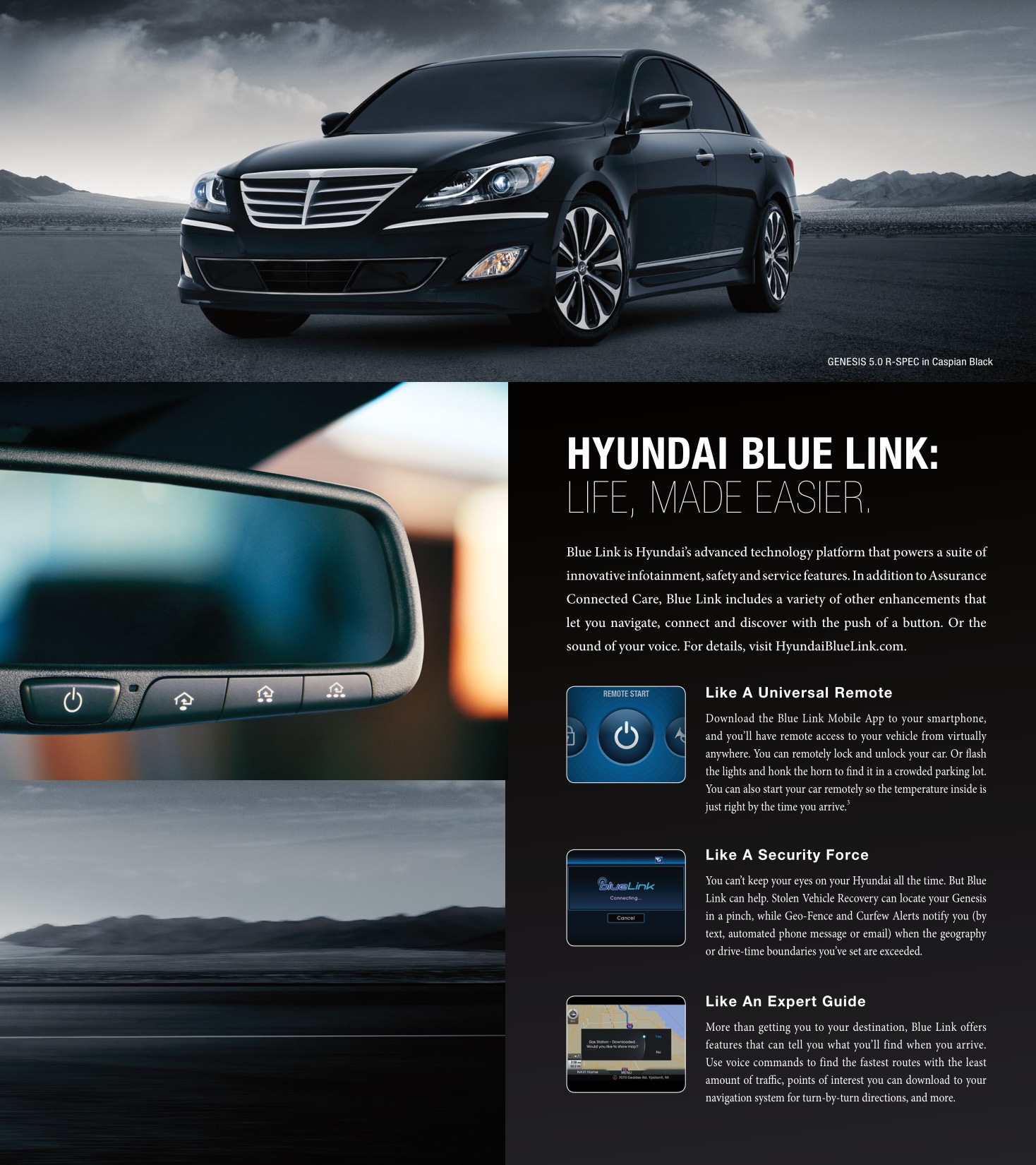 2014 Hyundai Genesis Brochure Page 7